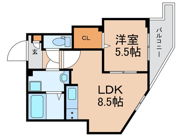 Capricornの物件間取画像